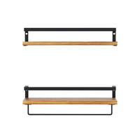 Artiss Floating Wall Shelf Set of 2 thumbnail