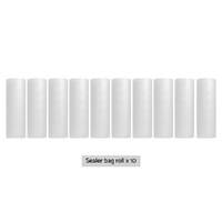 10 Rolls Food Vacuum Sealer Bags Storage Saver Heat Sealing Bag Pack 20CMX6M thumbnail