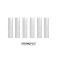 6 Rolls Food Vacuum Sealer Bags Storage Saver Heat Sealing Bag Pack 28CMX6M thumbnail