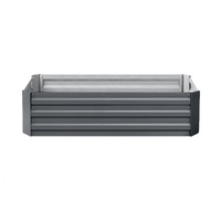 Green Fingers 2x Garden Bed 120x90cm Planter Box Raised Container Galvanised Herb thumbnail