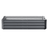 Green Fingers 2x Garden Bed 150x90cm Planter Box Raised Container Galvanised Herb thumbnail
