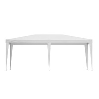 Instahut Gazebo 3x6m Wedding Party Marquee Tent Outdoor Event Camping Canopy Shade White thumbnail