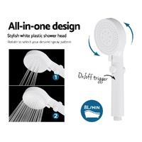 Devanti Portable Gas Water Heater 8L/Min With Pump LPG System Grey thumbnail