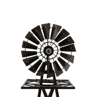 Garden Windmill 120cm Metal Ornaments Outdoor Decor Ornamental Wind Mill thumbnail