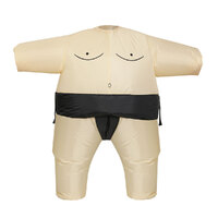 Inflatable Sumo Costume Adult Suit Blow Up Party Fancy Dress Halloween Cosplay thumbnail