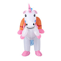 Inflatable Unicorn Costume Adult Suit Blow Up Party Fancy Dress Halloween Cosplay thumbnail
