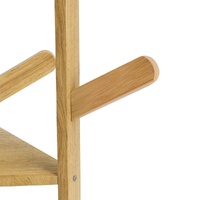 Artiss Clothes Rack Airer Coat Stand 9 Hooks Bamboo thumbnail