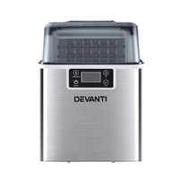 Devanti Ice Maker Machine Commercial Portable Ice Cube Tray Countertop 3.2L thumbnail