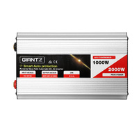 Giantz Power Inverter 1000W or 2000W Pure Sine Wave 12V-240V Camping Boat Caravan thumbnail