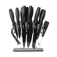 5-Star Chef 17PCS Kitchen Knife Set Stainless Steel Non-stick with Sharpener thumbnail