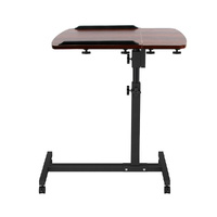 Artiss Laptop Desk Table Fan Cooling Walnut 60CM thumbnail