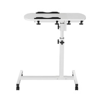 Artiss Laptop Desk Table Fan Cooling White 60CM thumbnail