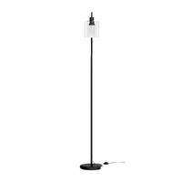Artiss Floor Lamp Light Stand Modern Home Living Room Office Reading Glass Shade Black thumbnail