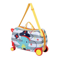 Wanderlite 17" Kids Ride On Luggage Children Suitcase Trolley Travel Octopus thumbnail