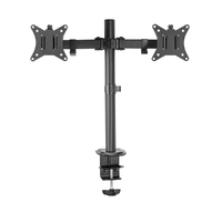 Artiss Monitor Arm Dual Desk Mount Screen Bracket Holder thumbnail