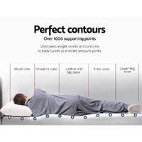 Giselle Bedding Memory Foam Mattress Topper Cool Gel 8cm Double thumbnail