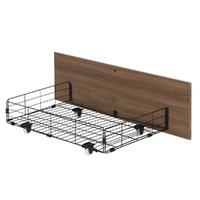 Artiss 2x Bed Frame Storage Drawers Trundle Black thumbnail