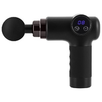 Everfit Massage Gun 8 Speed 4 Heads Vibration Muscle Massager Chargeable Black thumbnail