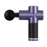 Everfit 30 Speed Massage Gun 4 Heads Vibration Muscle Massager Chargeable Purple thumbnail
