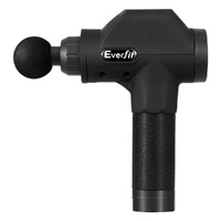 Everfit Massage Gun 30 Speed 8 Heads Chargeable Black thumbnail