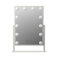 Embellir Makeup Mirror 30x41cm Hollywood Vanity with LED Light Rotation Tabletop thumbnail