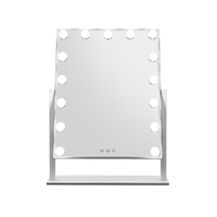 Embellir Makeup Mirror 40x50cm Hollywood Vanity with LED Light Rotation Tabletop thumbnail
