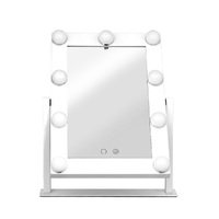 Embellir Makeup Mirror 30x38cm Hollywood Vanity with LED Light Rotation Tabletop thumbnail