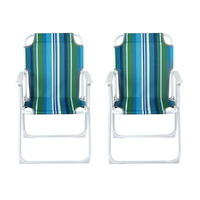 Gardeon Outdoor Chairs Folding Camping Chair Steel Portable Patio Furniture thumbnail