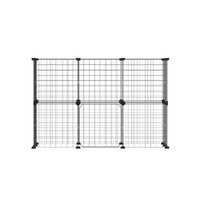 i.Pet Pet Dog Playpen Enclosure Cage 20 Panel Puppy Fence Play Pen Foldable Metal thumbnail