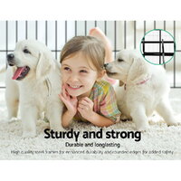 i.Pet 36" 8 Panel Dog Playpen Pet Fence Exercise Cage Enclosure Play Pen thumbnail