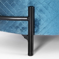 i.Pet Pet Bed Dog Sofa Lounge Cat Calming Couch Raised Blue thumbnail