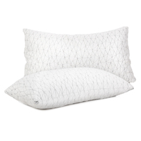 Giselle Bedding Memory Foam Pillow King Size Twin Pack thumbnail