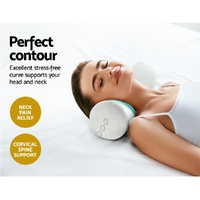 Giselle Bedding Memory Foam Neck Roll Pillow Bamboo Cover thumbnail