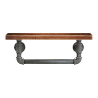 Artiss Floating DIY Pipe Shelf - IVES thumbnail
