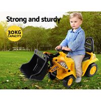 Keezi Ride On Car Toys Kids Excavator Bulldozer Sandpit Digger Car Pretend Play thumbnail