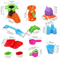Keezi Kids Sandpit Pretend Play Set Sand Water Table Chair Outdoor Beach Toy thumbnail