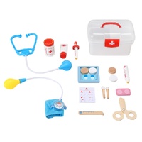 Keezi Kids Doctor Nurse Medical Case Pretend Play Set Stethoscope Medicine Toys thumbnail