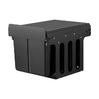 Cefito Pull Out Bin Kitchen Triple Slide Garbage Rubbish Bins Basket Blcak 31L thumbnail
