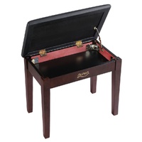 Alpha Piano Bench Stool with Storage Wooden PU Leather thumbnail