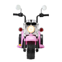 Rigo Kids Ride On Car Motorcycle Motorbike Electric Toys Horn Music 6V Pink thumbnail