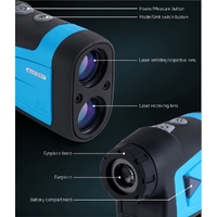 Golf Laser Range Finder 600M Hunting Rangefinder Distance Height Speed Measure thumbnail