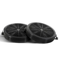 Devanti 11cm Range Hood Carbon Charcoal Filters Replacement X2 thumbnail