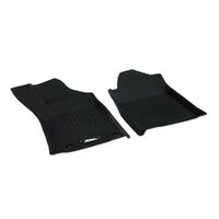 Weisshorn Car Rubber Floor Mats Compatible For Toyota Hilux Dual Cab 2015-2022 thumbnail