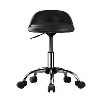 Artiss Salon Stool Swivel Chair Backrest Chairs thumbnail