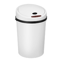 Devanti Sensor Bin Motion Rubbish Bins Kitchen Automatic Trash Can White 9L thumbnail