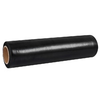 500mm x 400m Stretch Film Pallet Shrink Wrap 1 Roll Package Use Plastic Black thumbnail