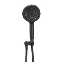 Handheld Shower Head Holder 4.7'' High Pressure Black thumbnail