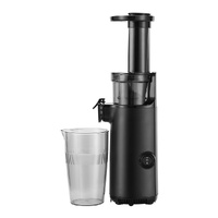 Devanti Slow Juicer Cold Press Fruit Juice Extractor 130W Black thumbnail