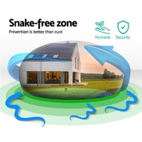 Gardeon 4X Solar LED Snake Repeller Pulse Plus Ultrasonic Pest Rodent Repellent thumbnail