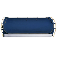 Weisshorn King Single Swag Camping Swags Canvas Free Standing Dome Tent Blue thumbnail